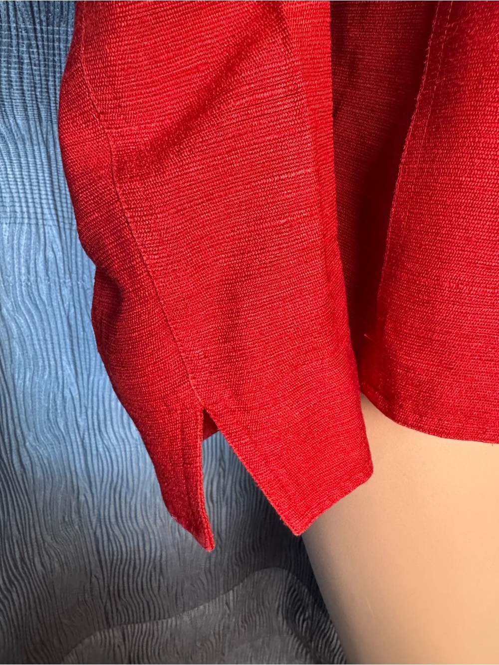 JONES NEW YORK Red Women's Tailored Blazer Jacket Size 6P - Picture 4 of 9